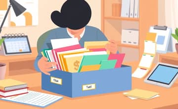 Organizar Documentos Financieros Y Comprobantes En El Hogar