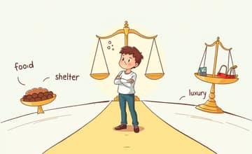 Diferenciar Entre Necesidades Y Deseos Al Comprar